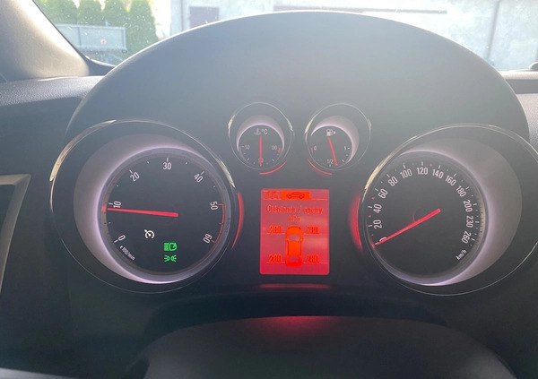 Opel Astra cena 37500 przebieg: 218087, rok produkcji 2015 z Bychawa małe 407